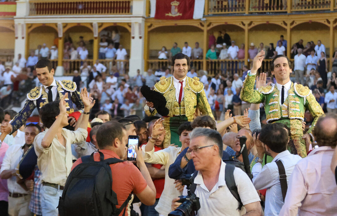 Morante, Manzanares y Ortega, exaltación del arte en Aranjuez