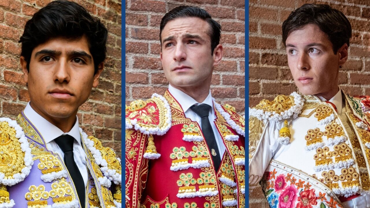 Luis David Adame, Molina y Christian Parejo, frente a la cita de este domingo en Las Ventas