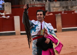 Morante cortó un rabo el pasado junio en Salamanca. Foto: Menacho