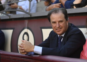 Borja Domecq, en el callejón de Las Ventas el pasado 5 de junio. Foto: Javier Arroyo