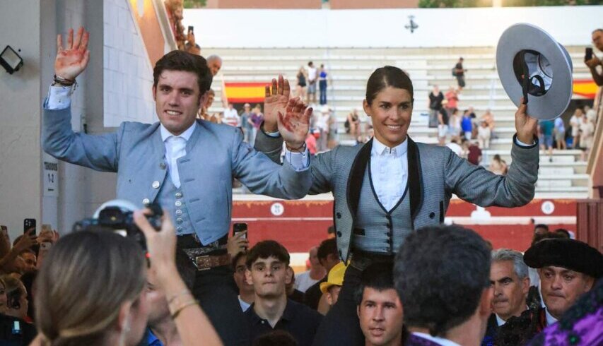 Lea Vicens y Guillermo Hermoso de Mendoza, emociones a caballo en Torrejón de Ardoz