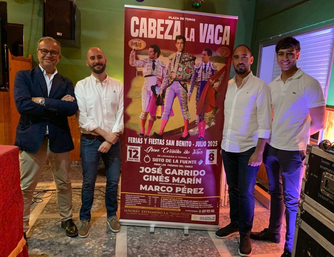 Cabeza la Vaca presenta un atractivo cartel para sus fiestas de San Benito