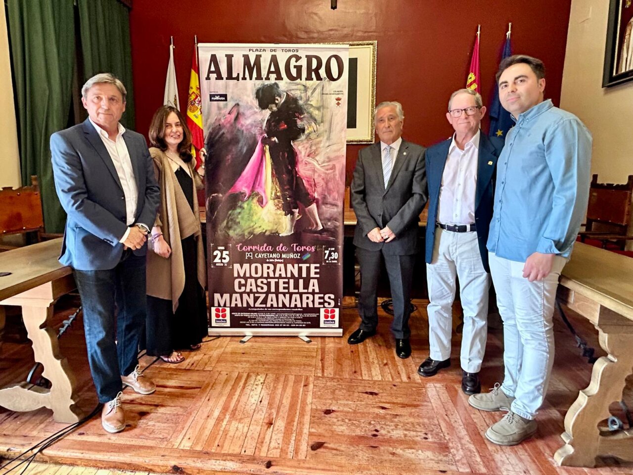 Cartel de lujo para la Feria taurina de Almagro
