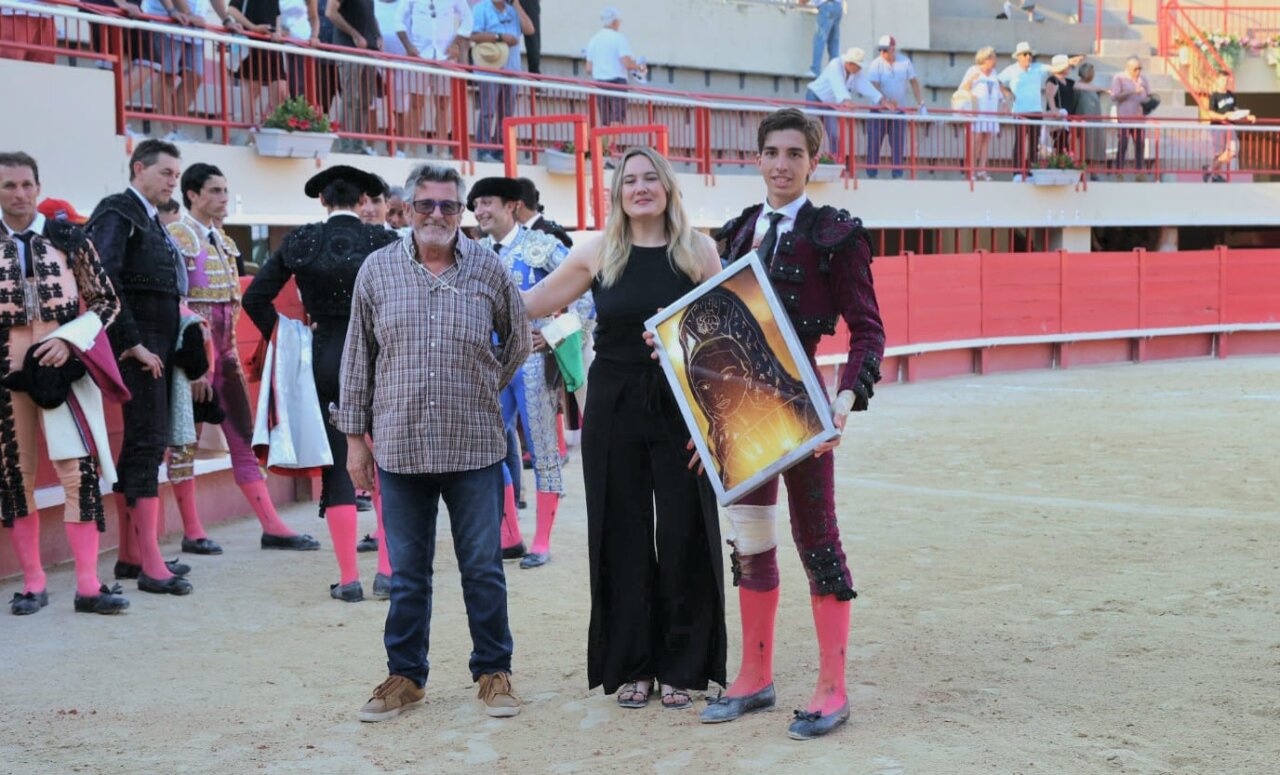 Solitaria oreja para Julio Norte, que se lleva el premio en Mauguio