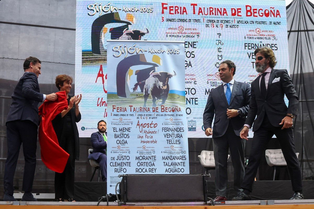 Circuitos Taurinos presenta un ferión para la Begoña de Gijón