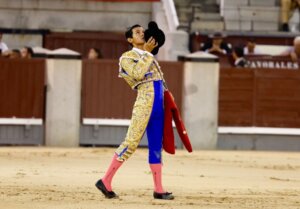 Pedro Luis brindó al cielo una de sus faenas en Las Ventas. Foto: Iván de Andrés