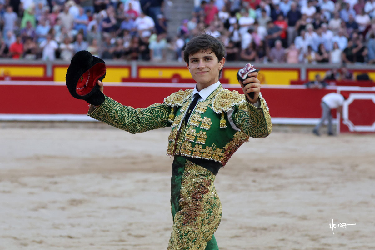 Aarón Palacio: "Creía que me daría las dos orejas y está claro que fastidia, pero la gente lo vio"
