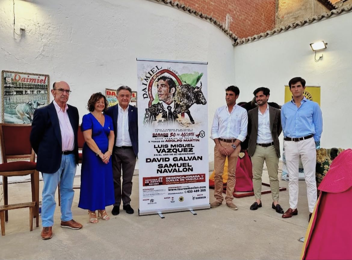 Una corrida de toros de Adolfo Martín para Daimiel el próximo 30 de agosto