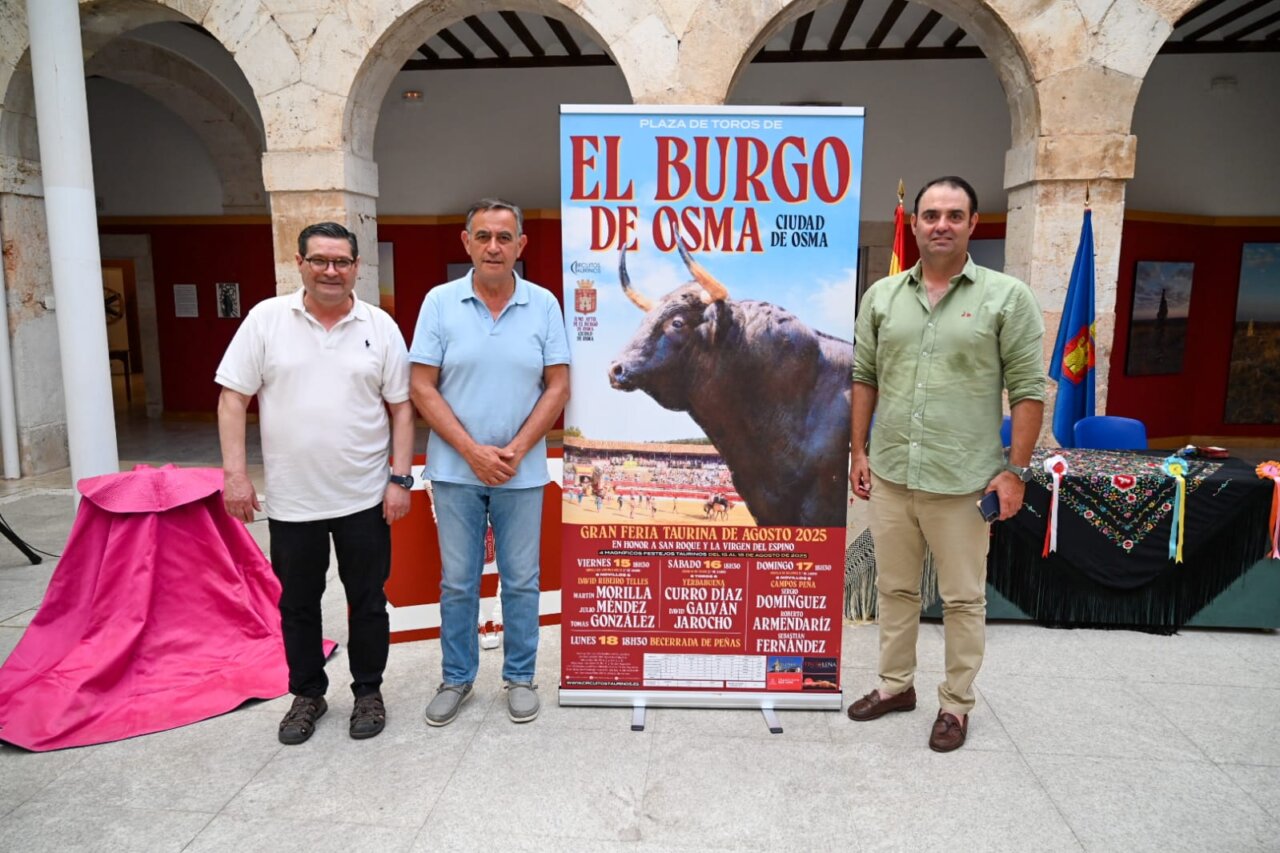 Juventud y talento, en los carteles de Burgo de Osma