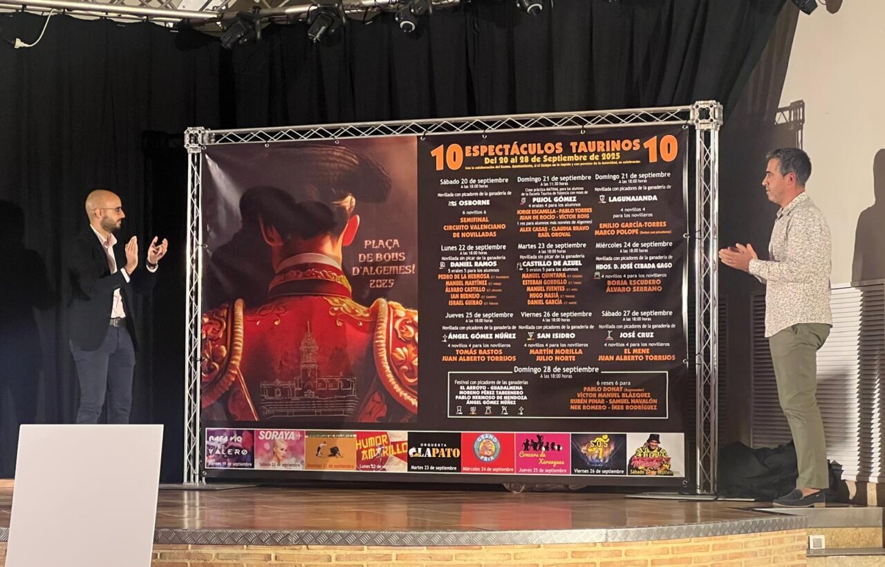 Algemesí presenta su feria de novilladas más especial