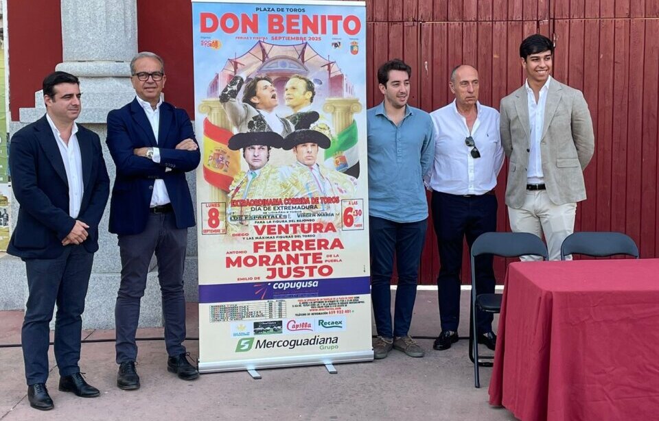 Morante encabeza una corrida monstruo en Don Benito para el día de Extremadura