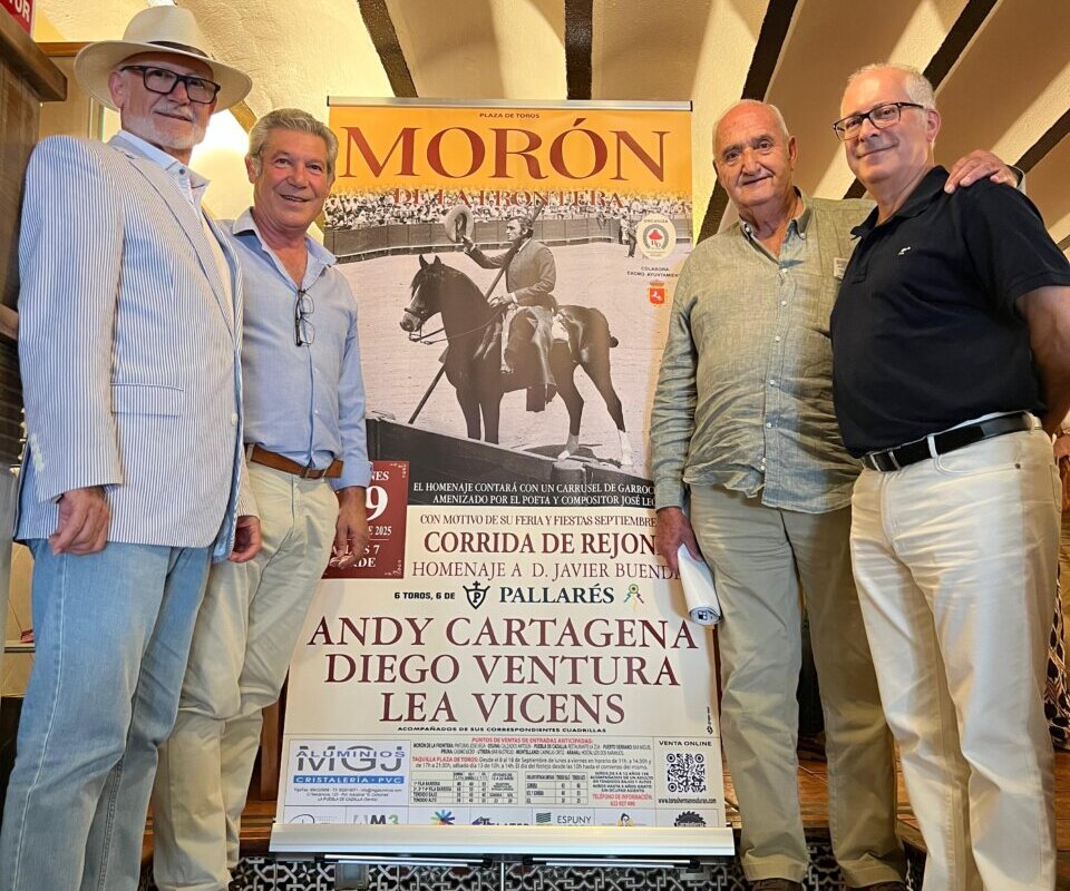 Los rejones de Morón de la Frontera, en homenaje a Javier Buendía