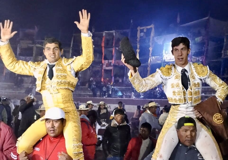 Diego García y Luis López triunfan en la primera de Lampa