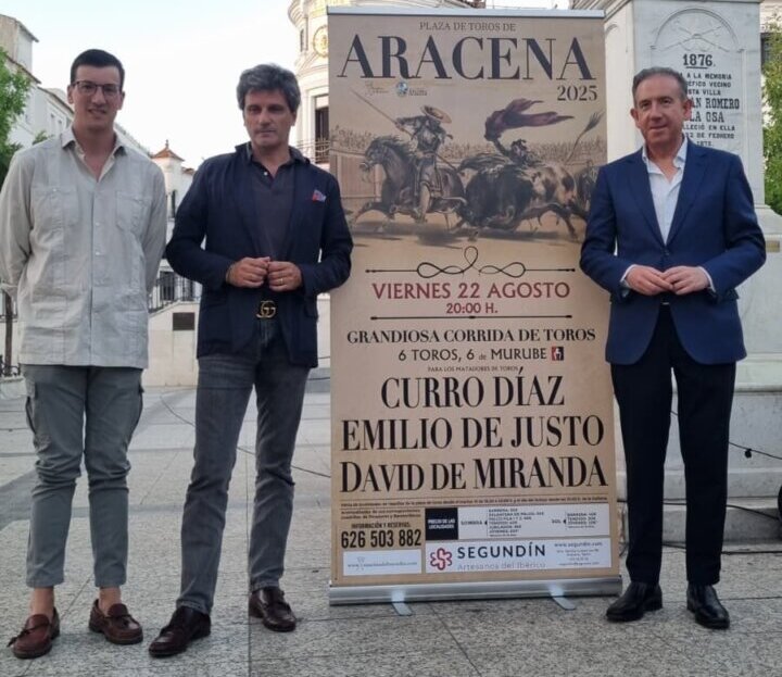 Los toros regresan a la principal fiesta veraniega de Aracena