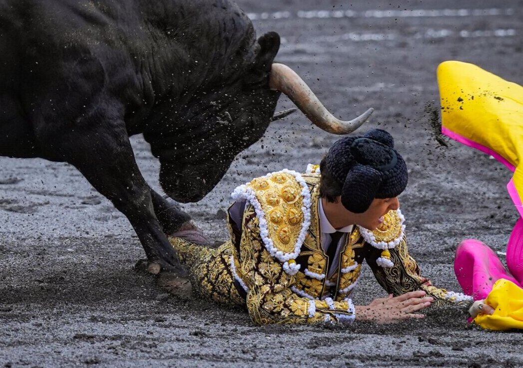 Lesionado en el pie izquierdo Roca Rey: al menos una semana sin poder torear