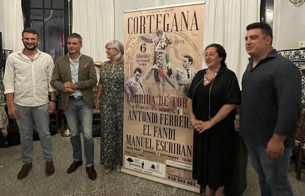 Terna de banderilleros y una corrida de Sobral en las fiestas de Cortegana