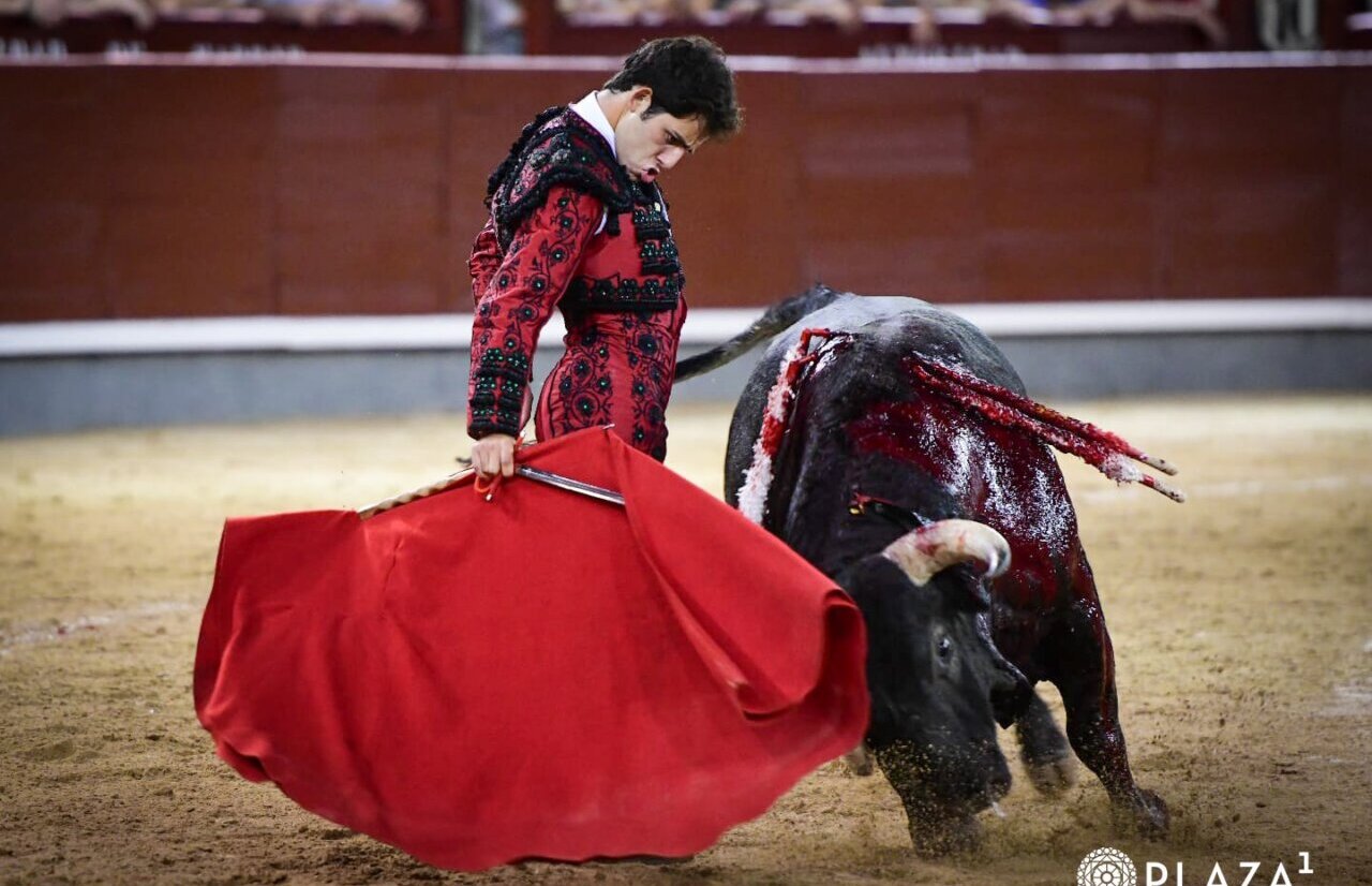 Un encastado Bonachón en la novillada que abrió agosto en Madrid