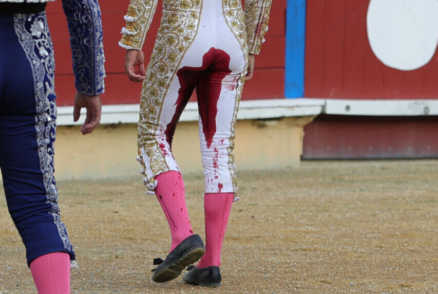 Secuencia fotográfica del gravísimo percance de Juan de Castilla