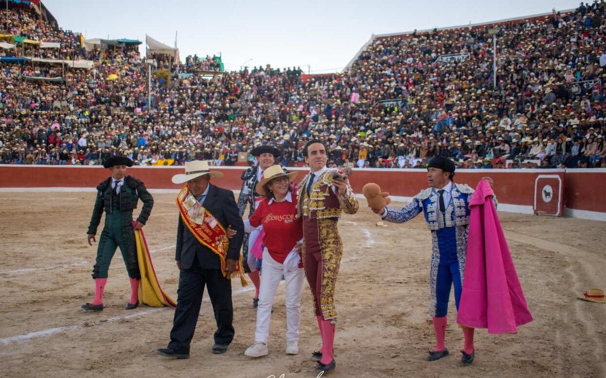 Clamoroso triunfo de Joaquín Galdós en Coracora
