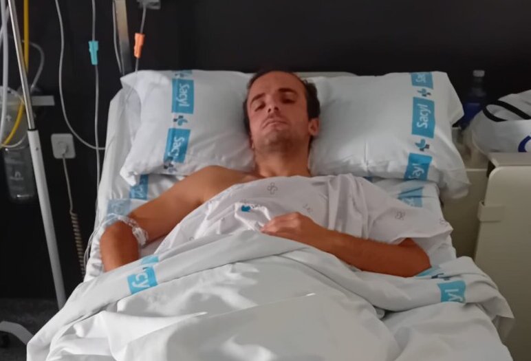 Damián Castaño, intervenido de nuevo de la cornada de Mont de Marsan