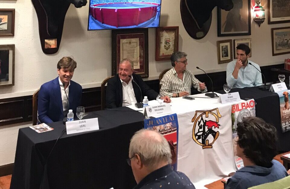 Juan Leal, ante su regreso a Bilbao: "Esta plaza me ha abierto las puertas de otras muchas"