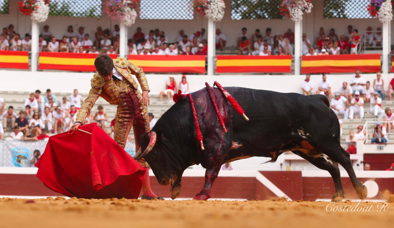 Aarón Palacio y Julio Norte se dejan el premio en sus espadas en Dax