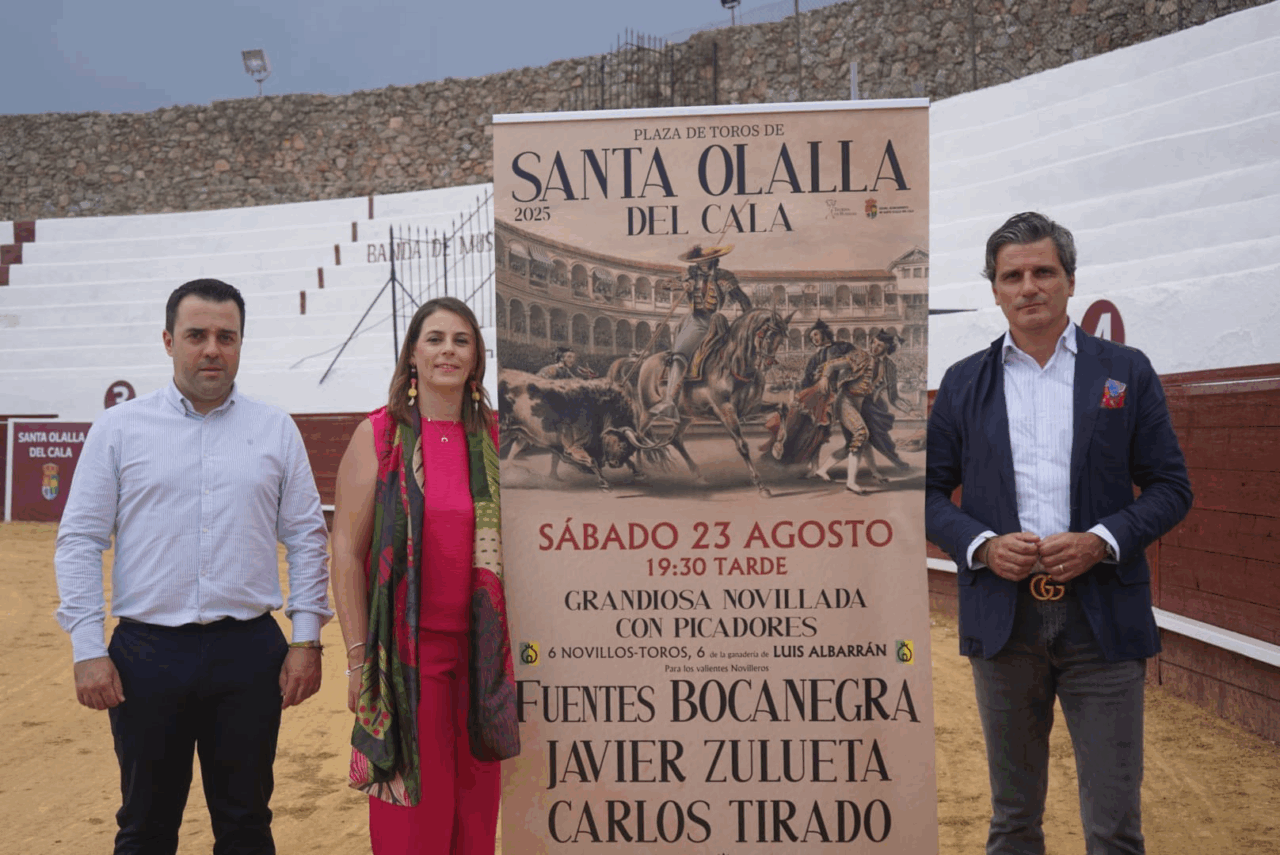 Santa Olalla del Cala recupera los festejos taurinos dos años después