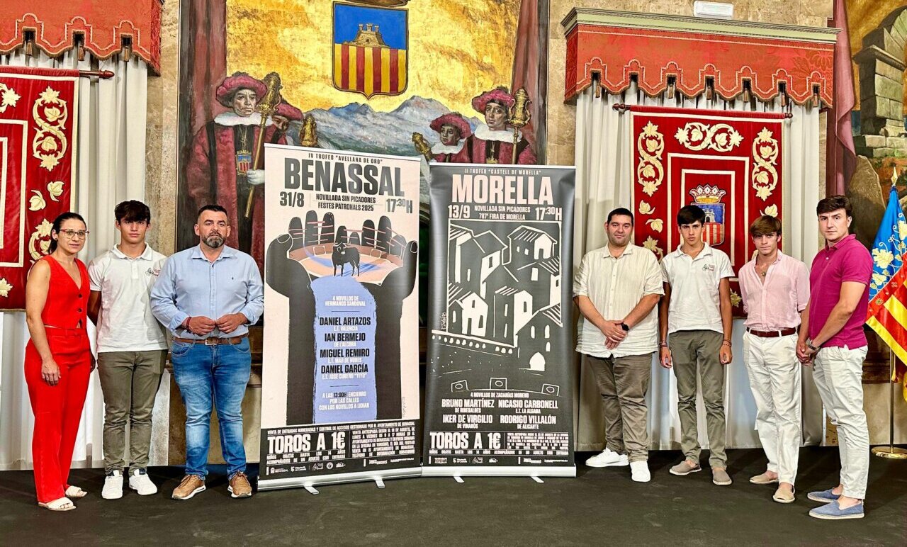 Benassal y Morella anuncian sus tradicionales novilladas de verano