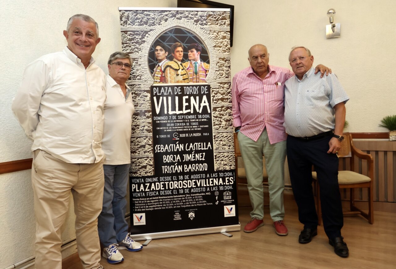 Zúñiga y Toros presenta el cartel de su estreno en Villena