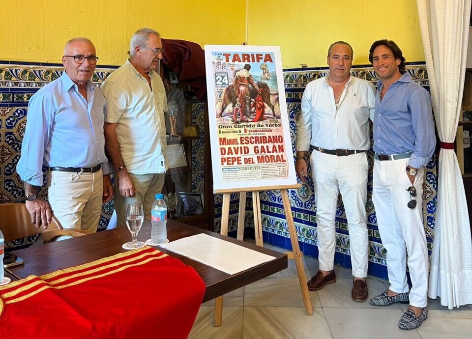 Presentado el cartel de la corrida de toros de Tarifa del 24 de agosto