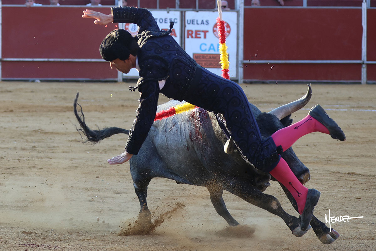 La certera cogida a José Luis Triviño en Fuenlabrada, en vídeo e imágenes