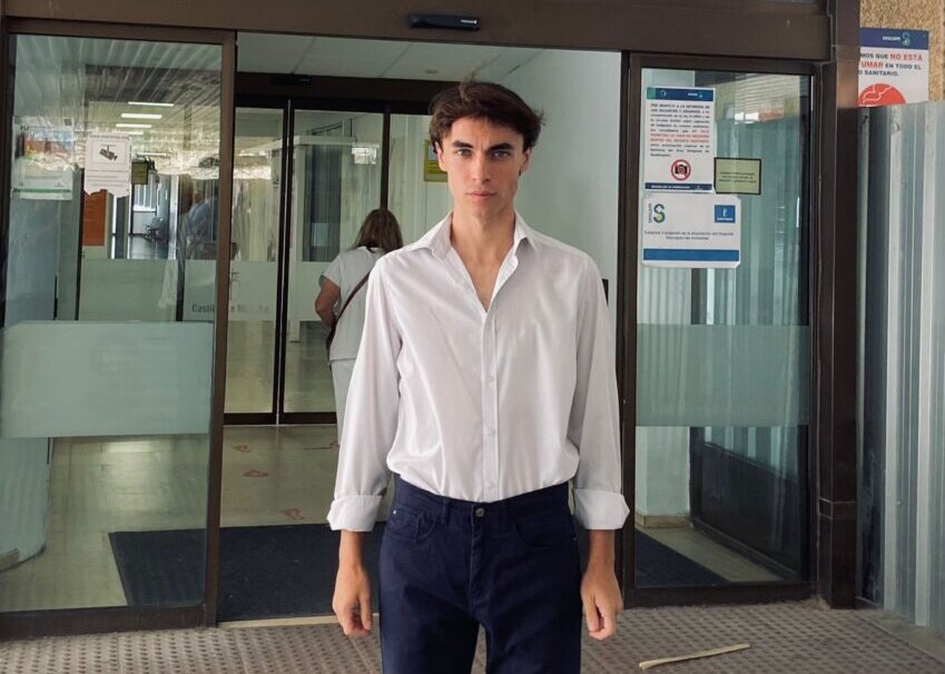 Tomás González supera el neumotórax y recibe el alta hospitalaria