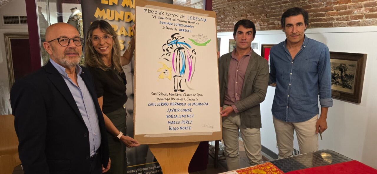 Presentado el VI festival taurino "Domingo López Chaves" a favor de Aerscyl