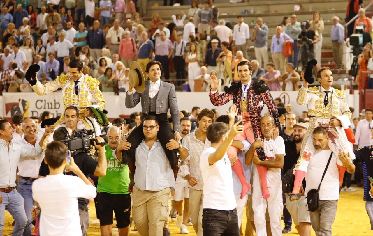 Toreando por las calles de Don Benito en su día grande