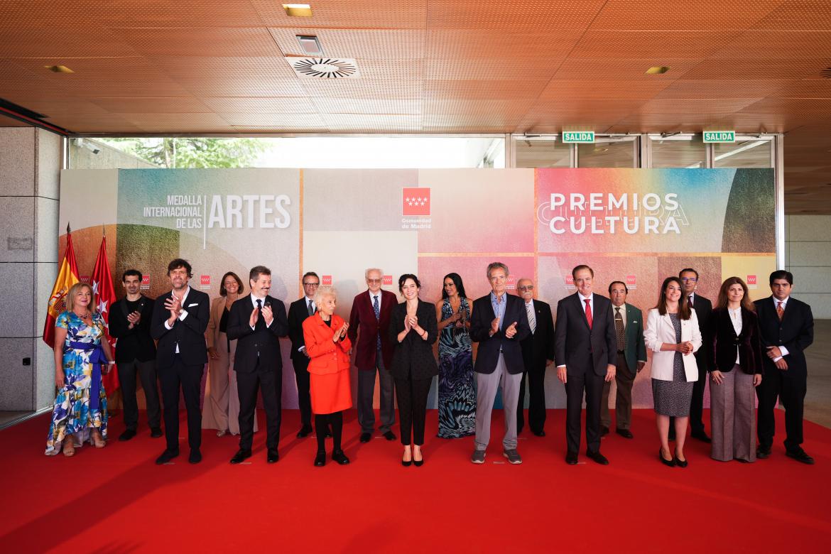 Andrés Amorós recoge el premio Tauromaquia de la Comunidad de Madrid