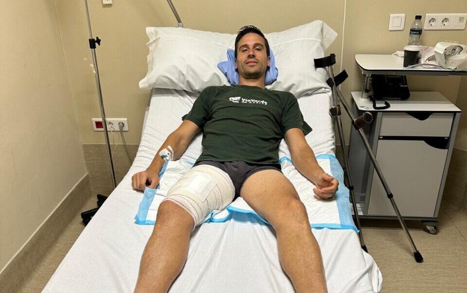 José Carlos Venegas, corneado de gravedad en el campo