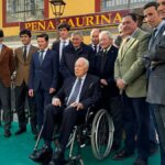 Grupo de personas en un evento de la Peña Aurina