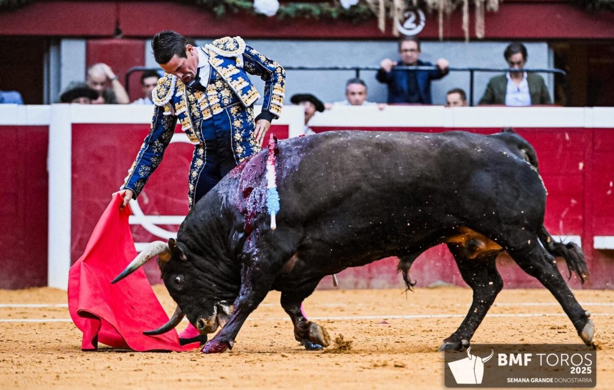José María Manzanares, Concha de Oro 2025 a la mejor faena de San Sebastián