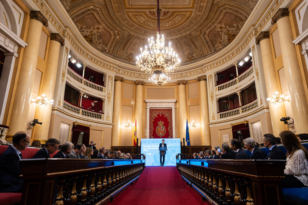 El Premio Nacional de Tauromaquia 2025 se entregará de nuevo en el Senado