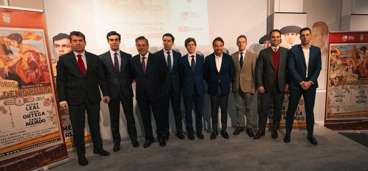 Tomás Rufo y Borja Jiménez, protagonistas de la puesta de largo de Valdemorillo