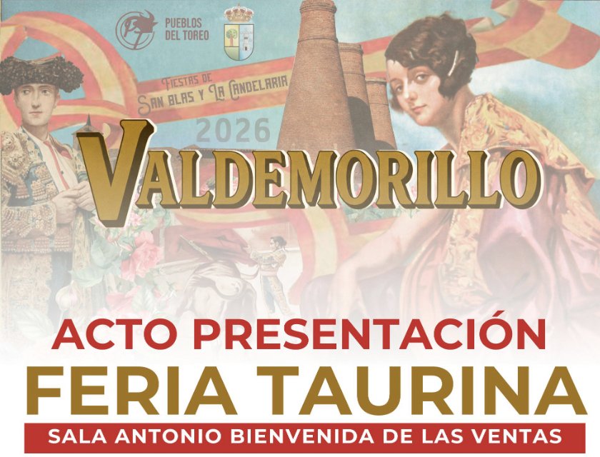 La Feria de Valdemorillo se presentará en la Sala Bienvenida de Las Ventas