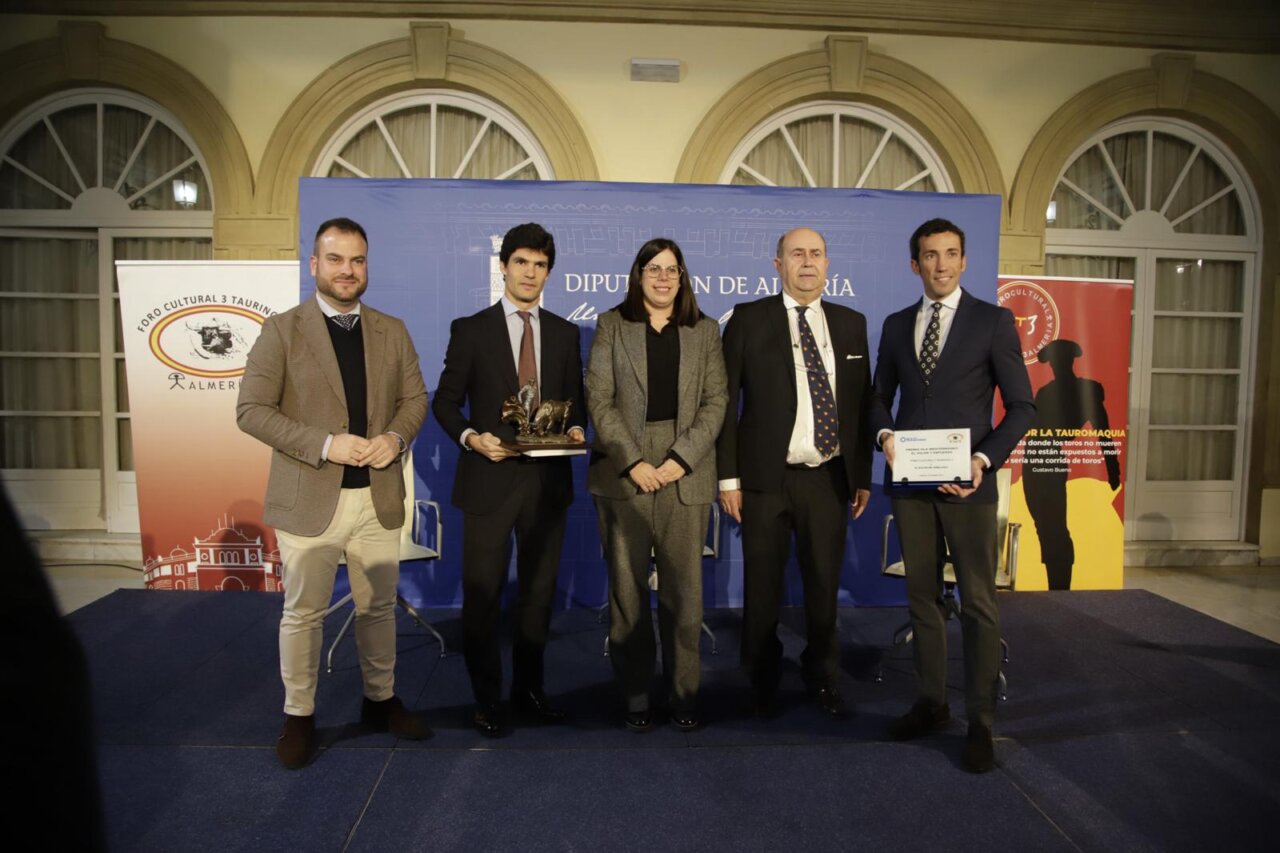 Aguado y David de Miranda, distinguidos en Almería