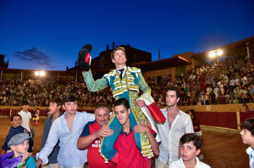 Borja Jiménez, premiado en Guadalajara como triunfador de La Antigua
