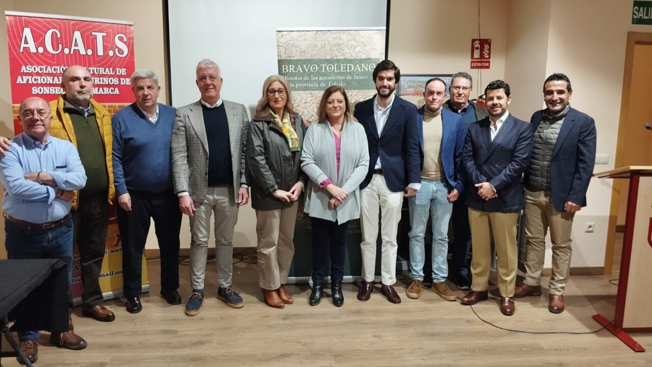 Bravo Toledano clausura con éxito las II Jornadas taurinas de Sonseca