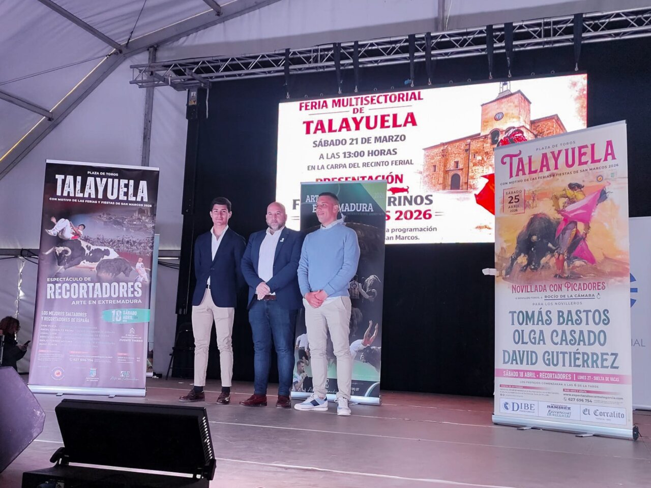 Nombres importantes para la novillada de Talayuela del 25 de abril