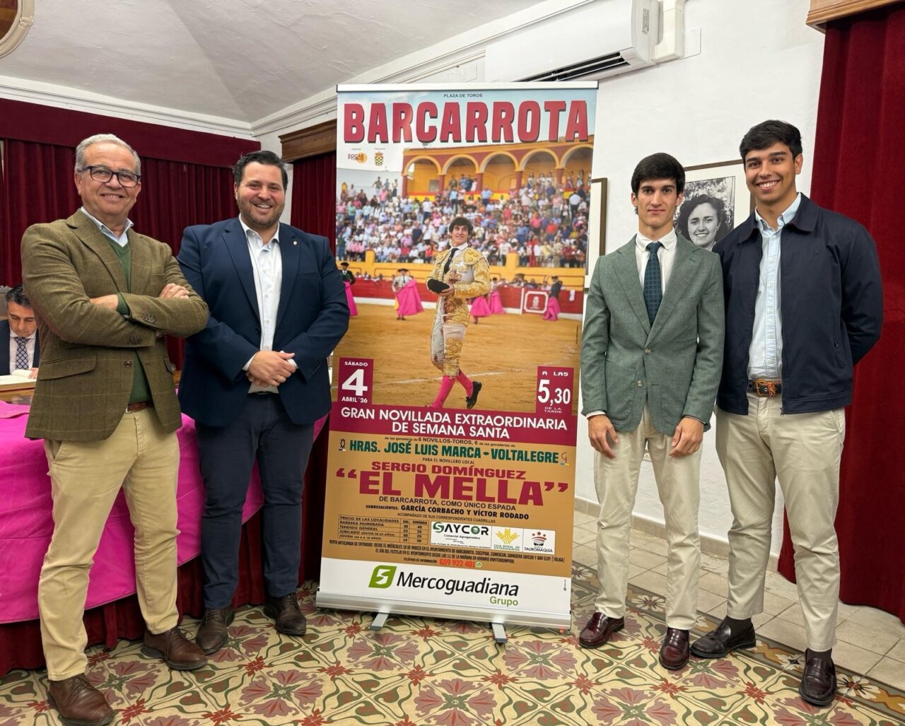 Sergio Domínguez "El Mella" se encerrará con seis en novillos en Barcarrota