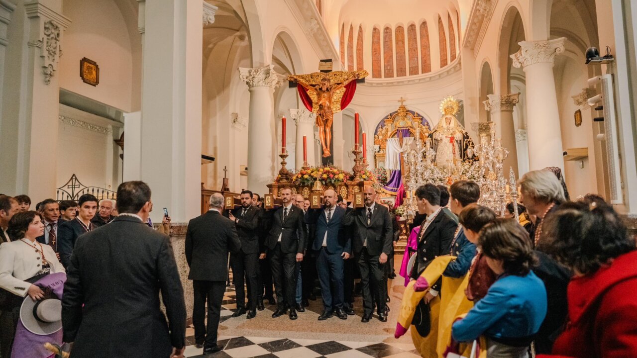 El Cristo de los Toreros, protagonista en el Viernes de Dolores en Madrid