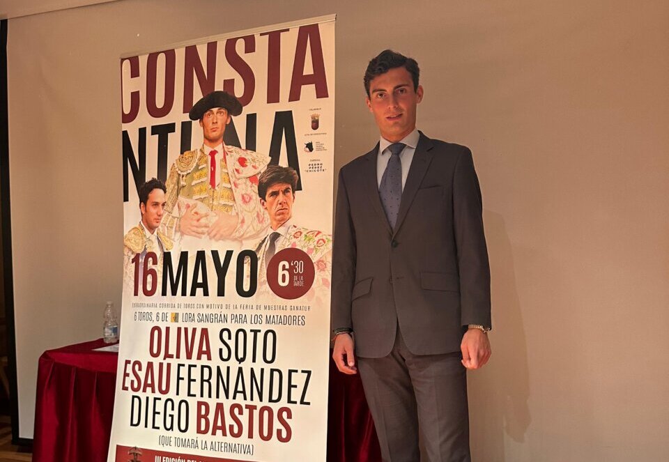 Diego Bastos tomará la alternativa en Constantina