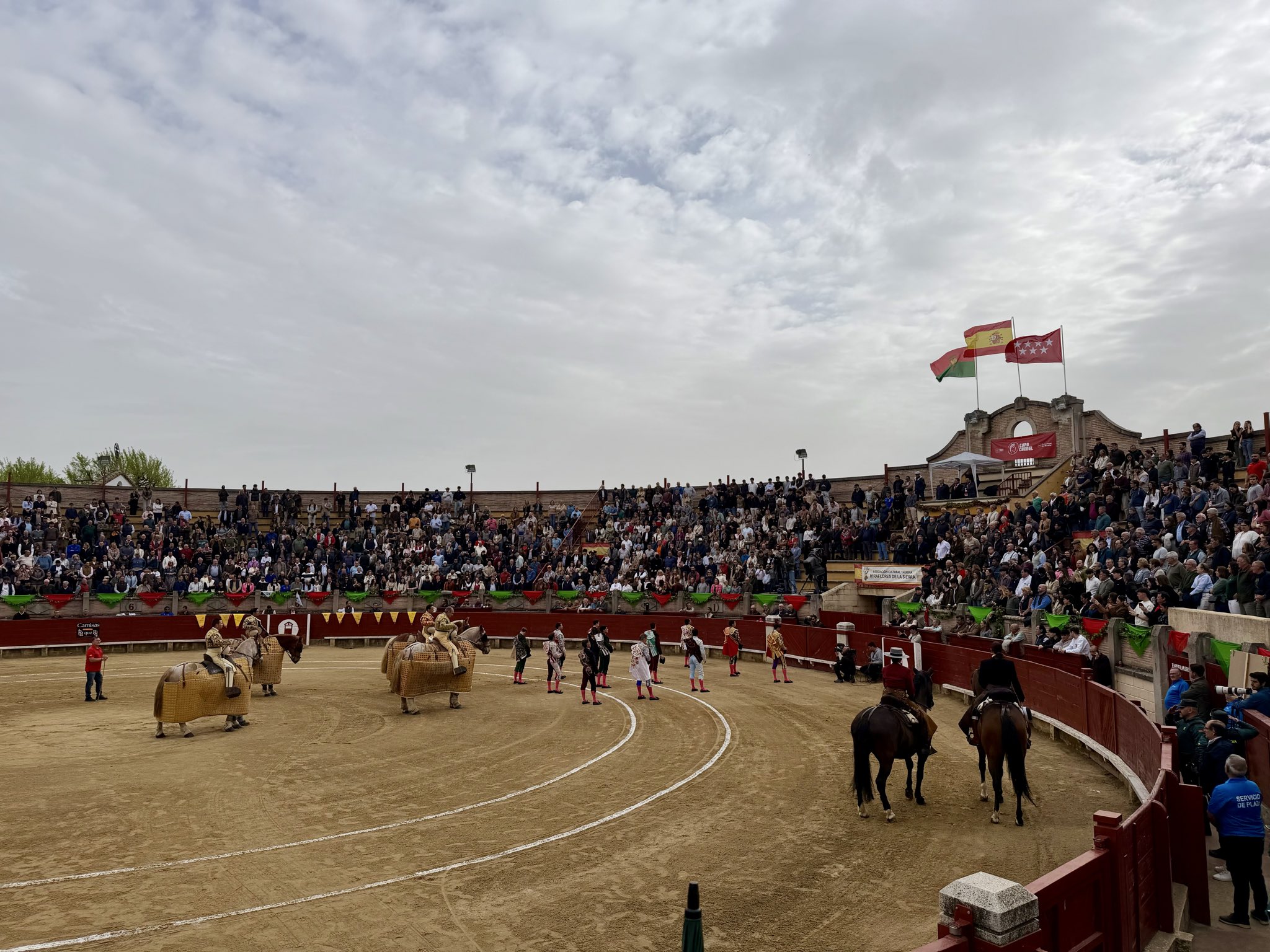 Silenciado Juan Carlos Cubas en el primero en Miraflores de la Sierra