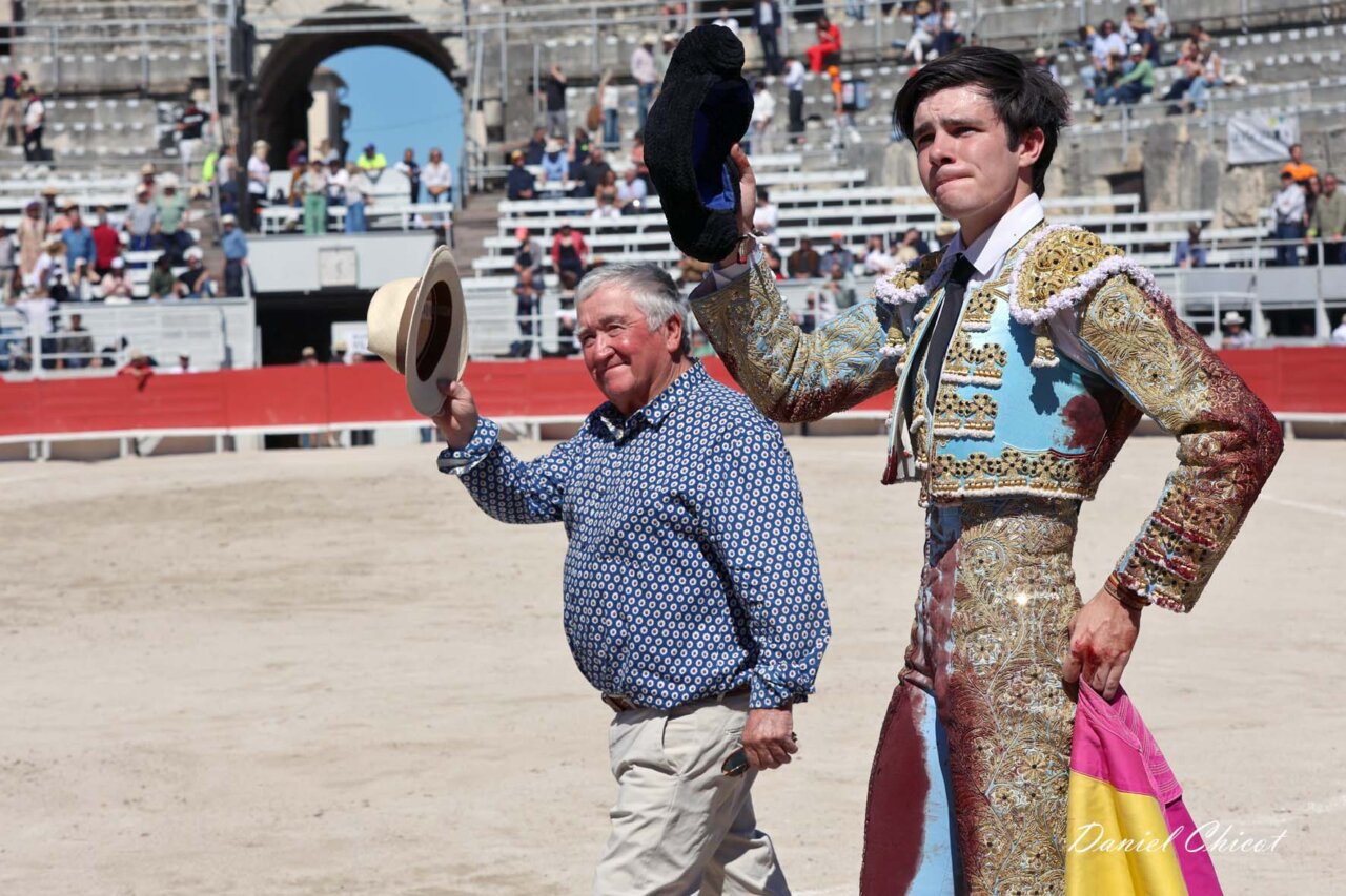 Mario Vilau, un lienzo al compás del genial "Goya" en la matinal de Arles